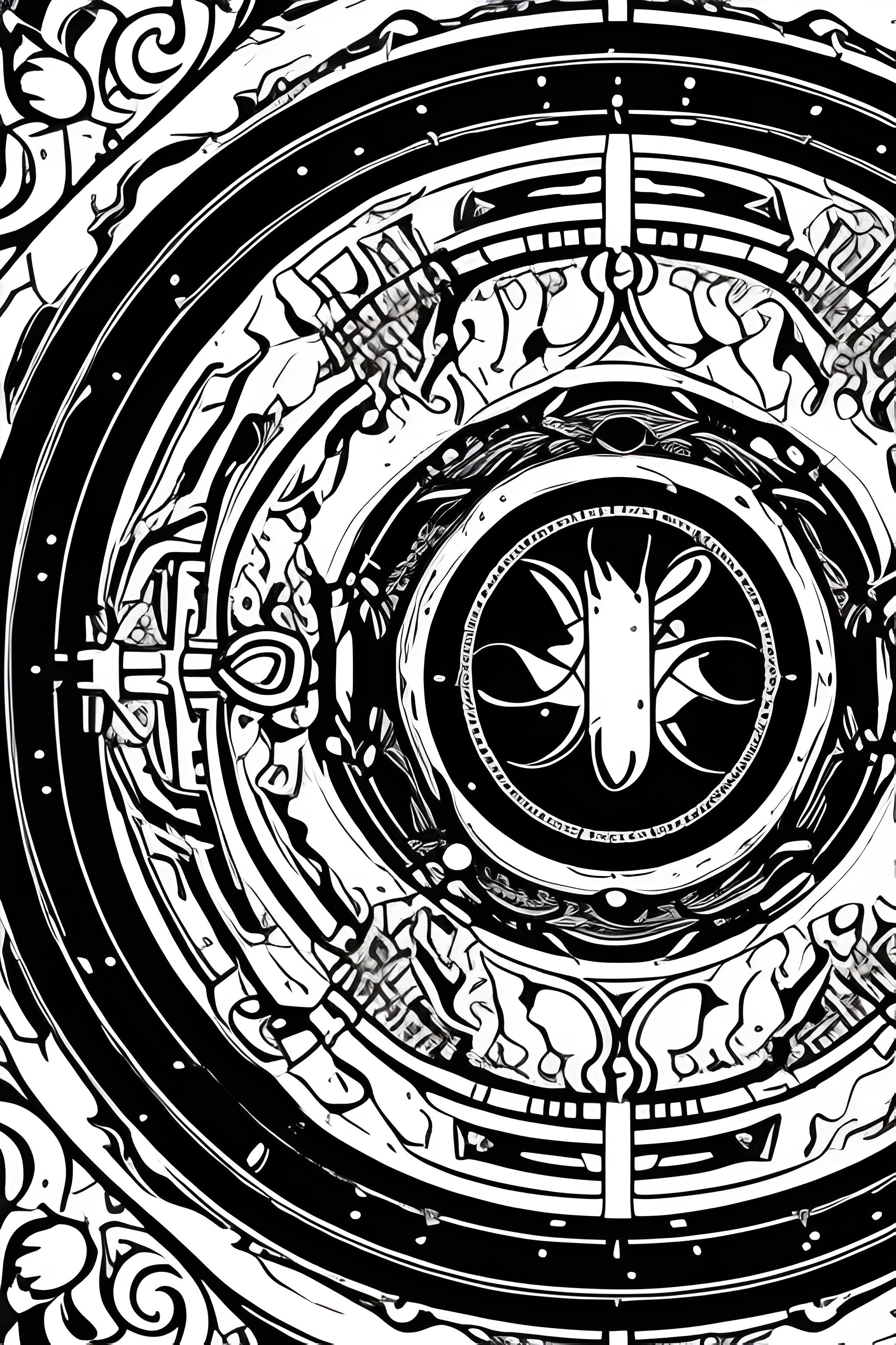 Сделай обои в 4К для компьютера. Из манги Распятие шести из главное героя Сюн Урума. Момент где он …